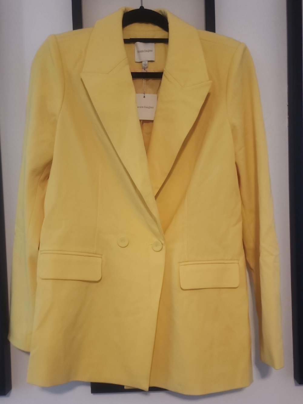 Favorite Daughter- The Suits You Blazer In Canary Yellow